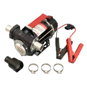 Máy bơm dầu diesel 12V - 380W Suoli SL-026 bơm hút dầu diesel motor lõi đồng lưu lượng 48L/phút 