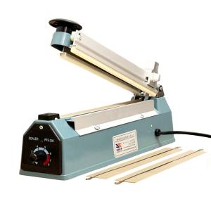 Máy hàn miệng túi 20cm Ruixiang PFS-200 (2MM) (Vỏ nhôm) có tích hợp dao cắt