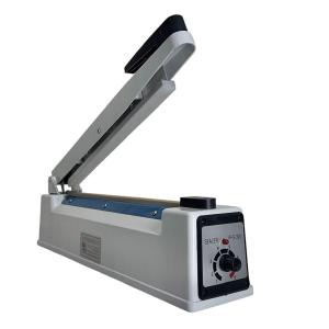 Máy hàn miệng túi 300x8mm Ruixiang PFS-300 ko kén túi, vỏ hợp kim nhôm- máy hàn túi cafe, túi zip, túi nhựa...