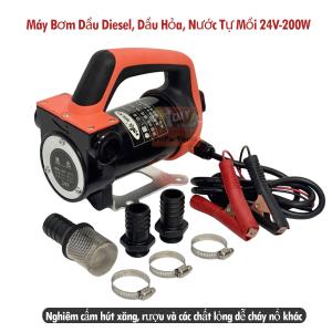 Máy bơm dầu và nước 24V Suoli SL-020, đa năng hơn với khả năng bơm nước