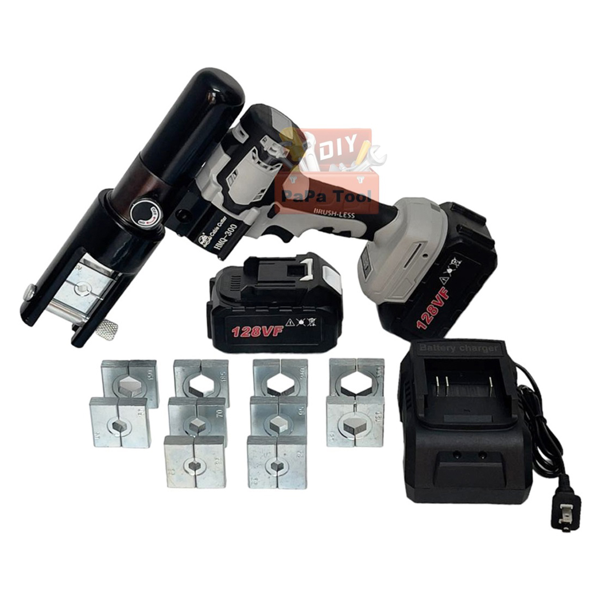 Kìm ép cos thủy lực dùng Pin HMQ-300