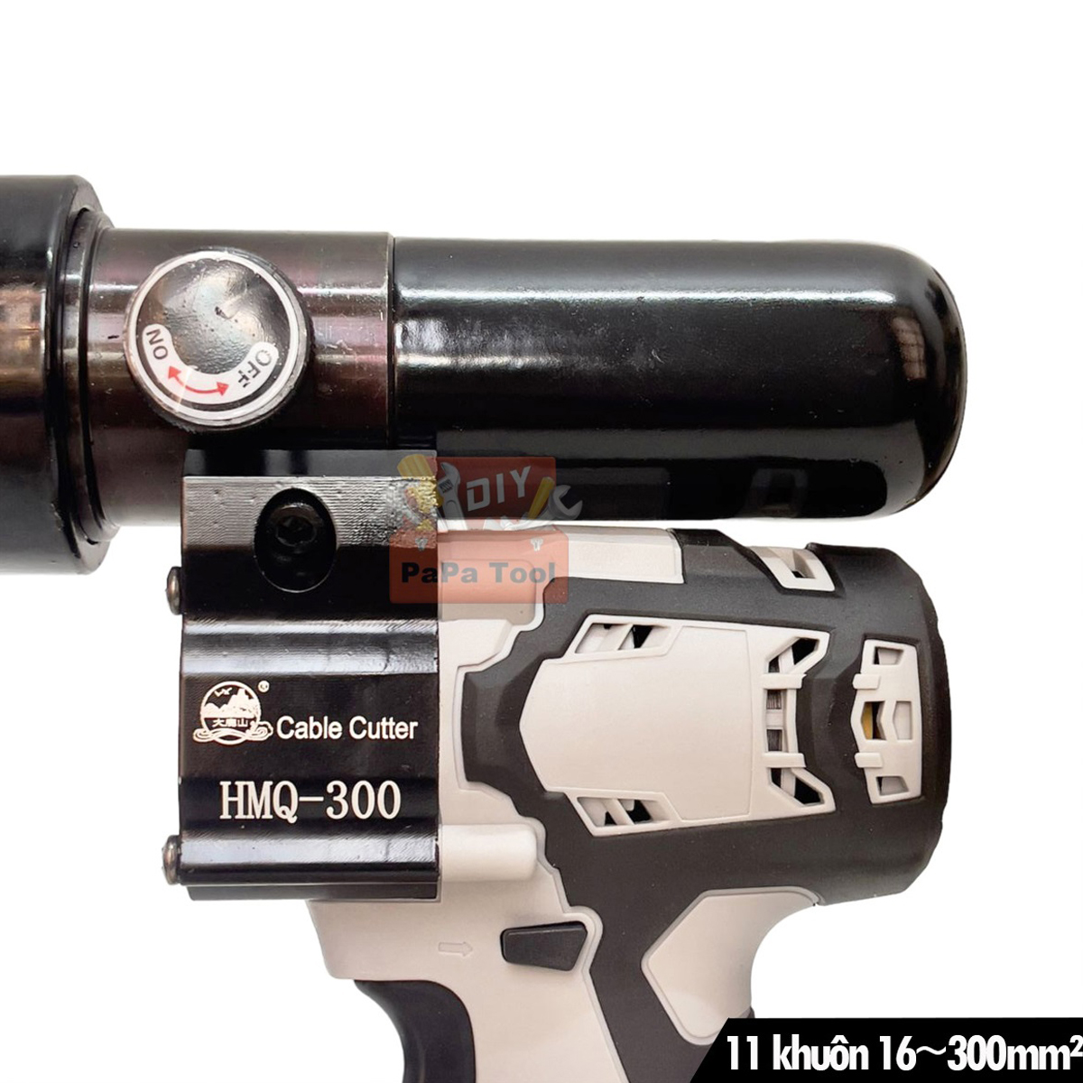 Kìm ép cos thủy lực dùng Pin HMQ-300