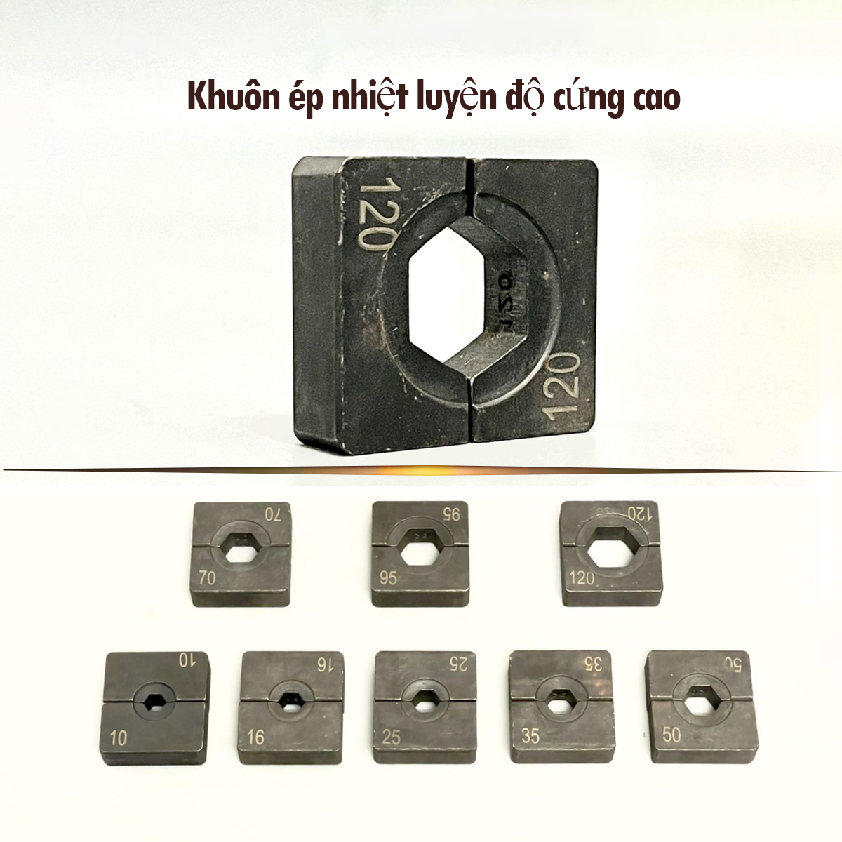 Kìm ép cos thủy lực Qiati YQK-120