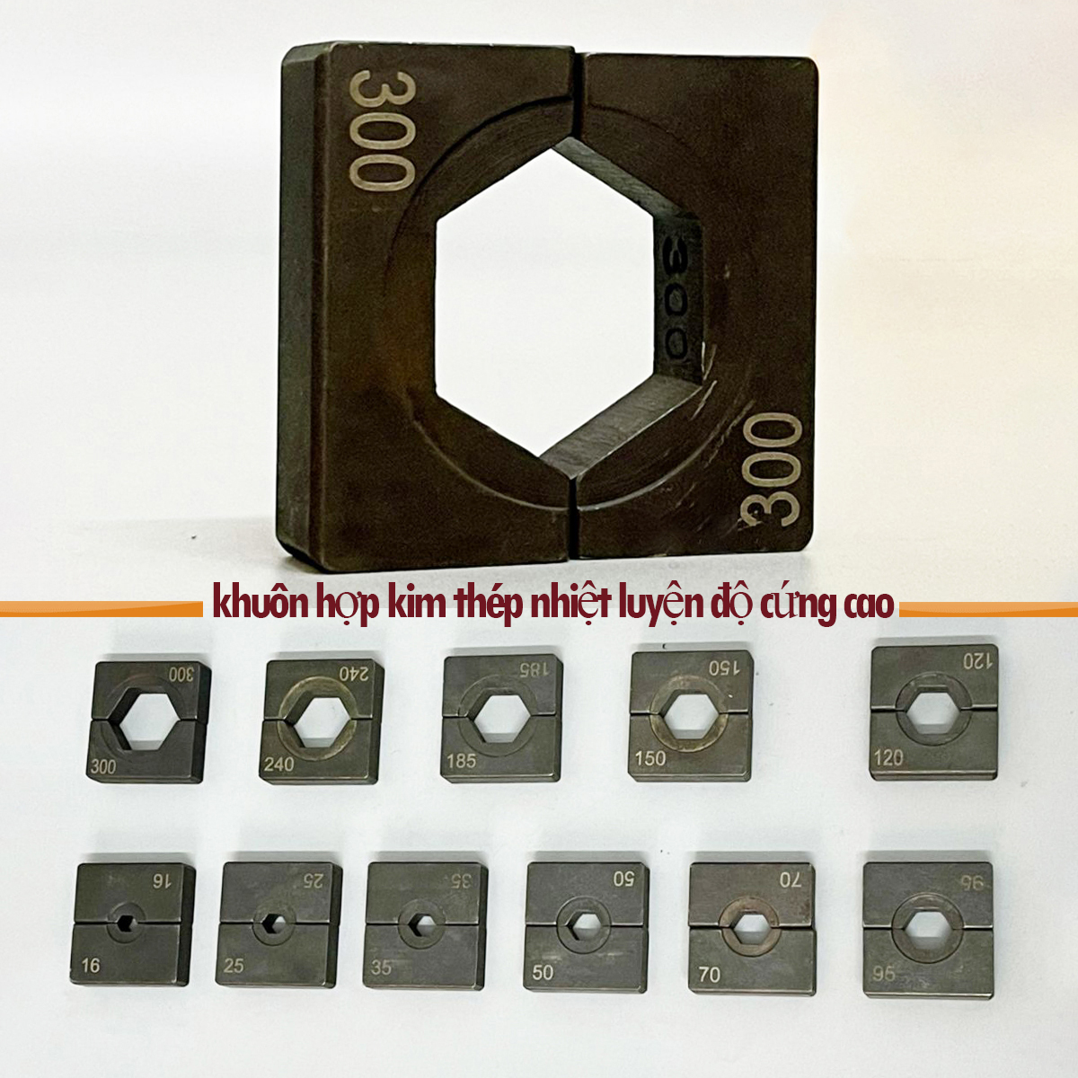 Kìm bấm cos thủy lực Qiati YQK-300