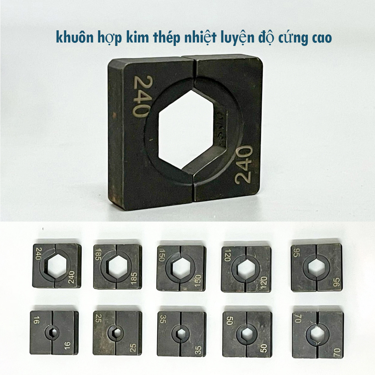 Kìm ép cos thủy lực Qiati YQK-240