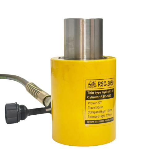 Kích thủy lực 1 chiều 20 tấn hành trình 50mm dalushan RSC-2050