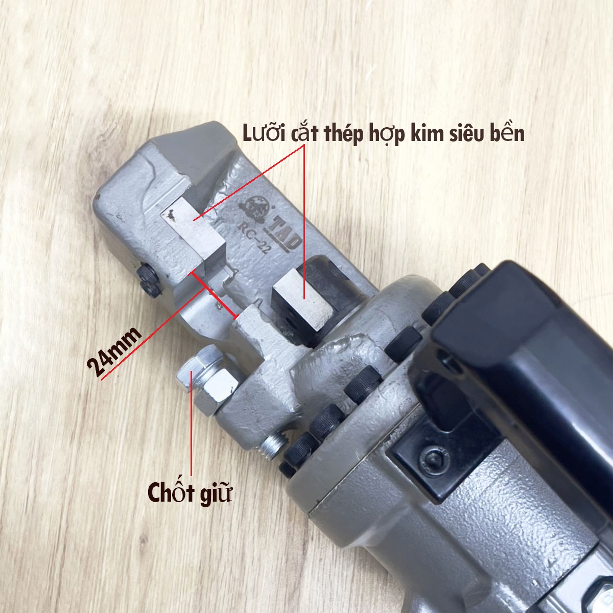 Máy cắt sắt thủy lực Dalushan TAD RC-22