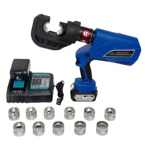 Máy ép cos chạy Pin TOT HM-400 ép nhồi liên tục, Phạm vi ép 16 -400mm2- Máy ép cos Pin papatools